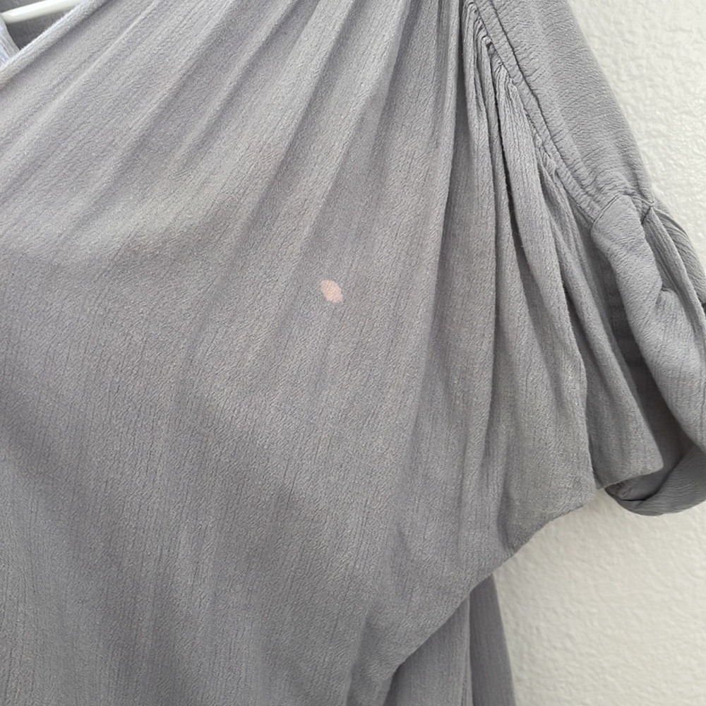 Powder blue button down - Picture 2 of 4